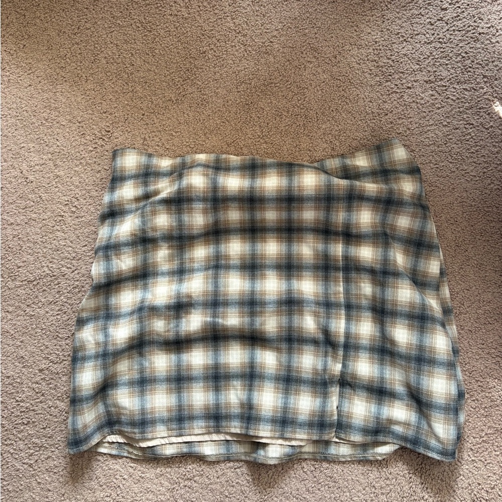 Plaid Checkered Skirt